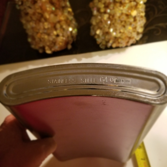 Stainless Steel Flask 12 1/2". No dents. Great Gag Gift 64 Oz - Picture 4 of 4